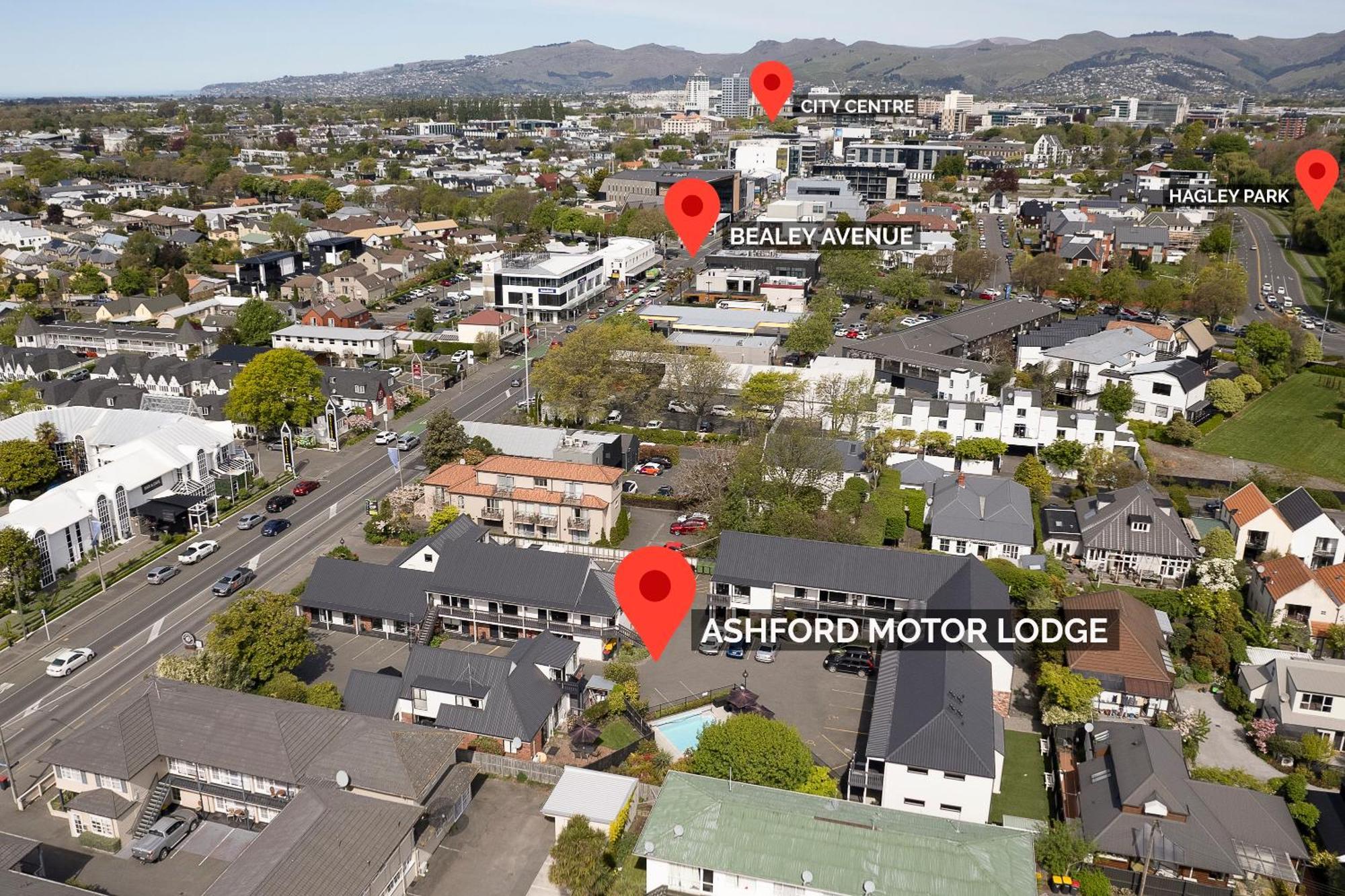 Ashford Motor Lodge Christchurch Bagian luar foto